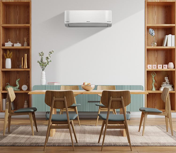 Hitachi AirHome 400 2,5 kW inverteres split klíma | Hűtés–fűtés | A++ | WiFi