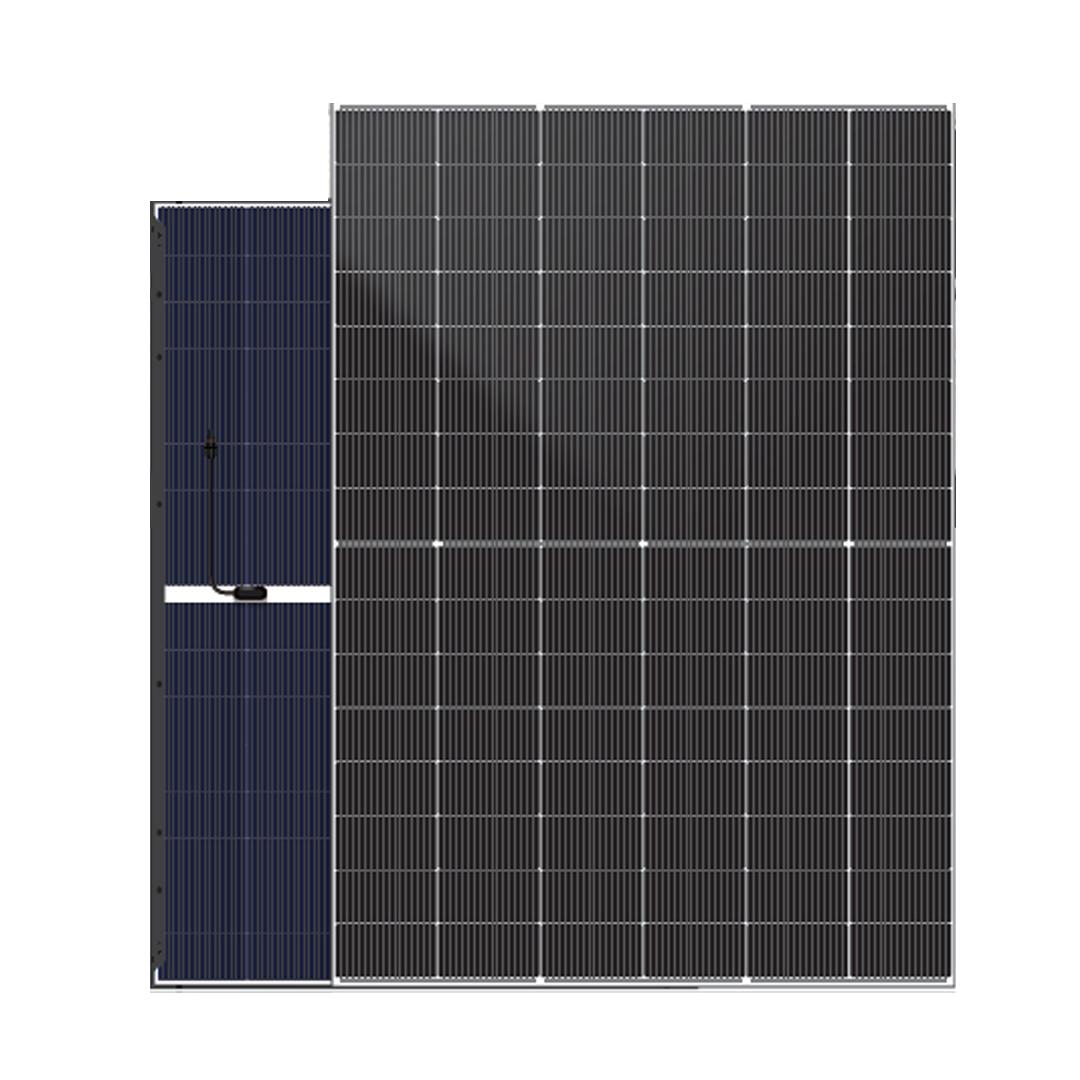 DAH Solar DHN-48Z16 460W n-type bifacial fekete keretes napelem | Monokristályos | Dual Glass
