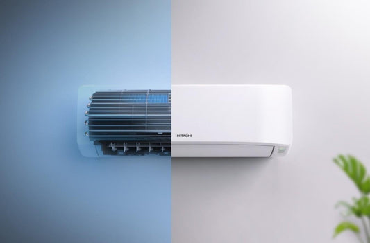 Hitachi AirHome 400 2,5 kW inverteres split klíma | Hűtés–fűtés | A++ | WiFi